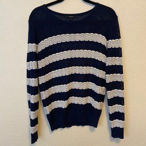 Striped Knit Sweater